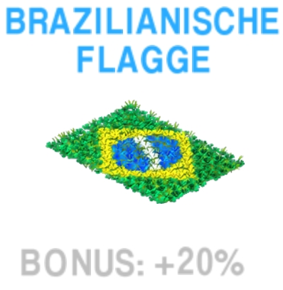 Brazilianische Flagge  